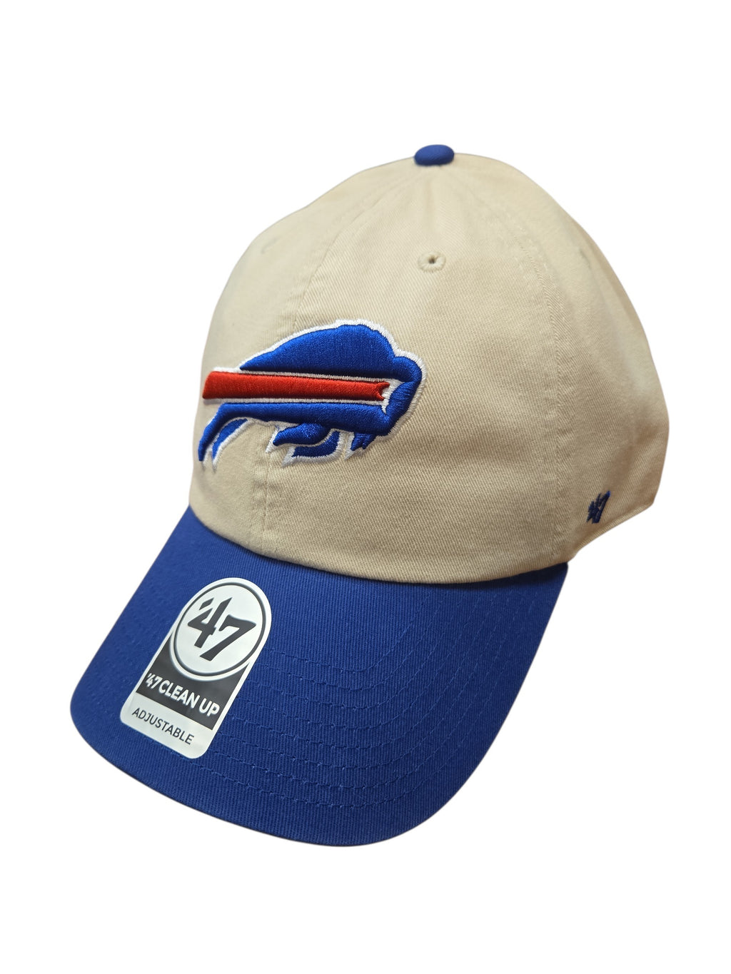 NFL Hat Clean Up Natural Two Tone Bills