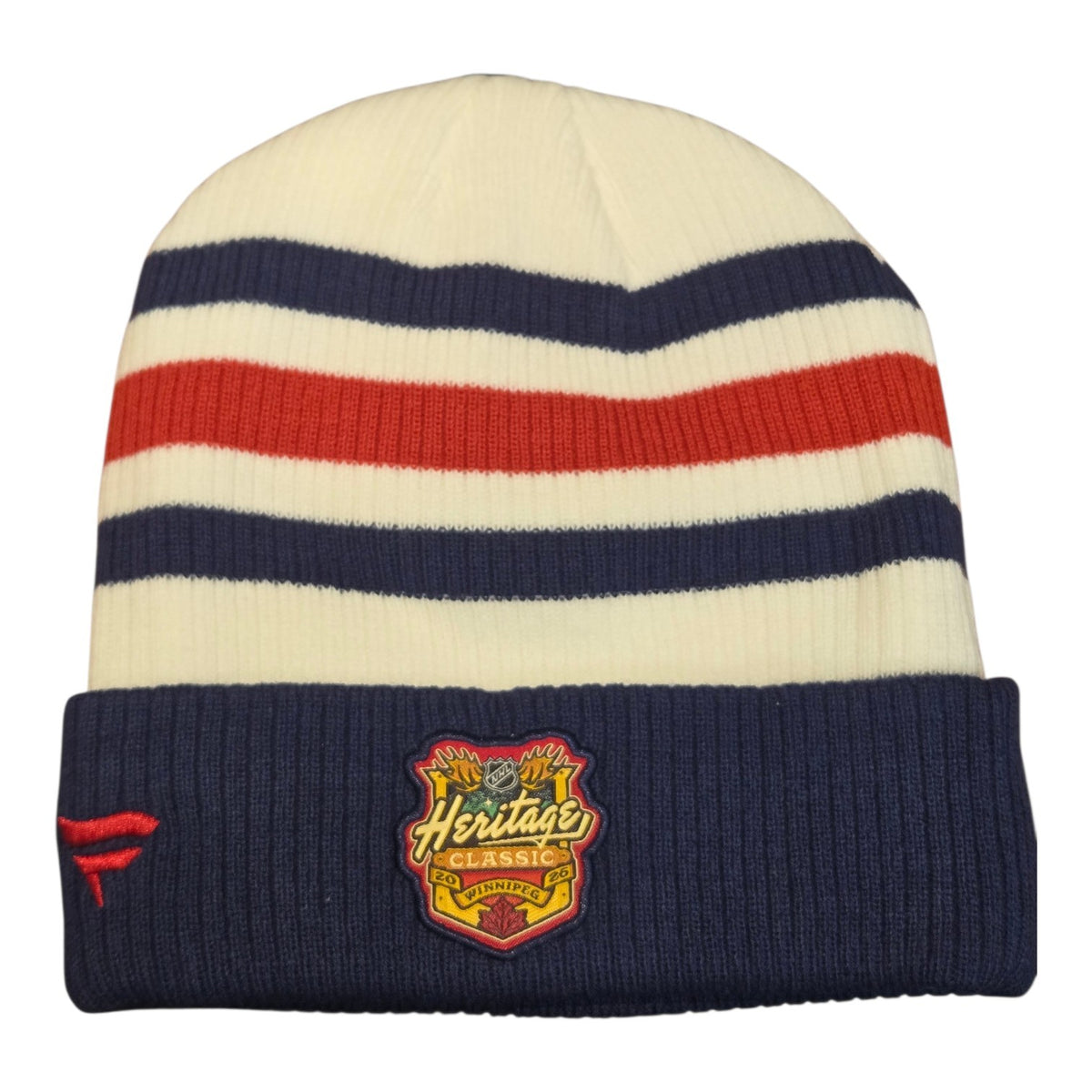 NHL Knit Hat Cuffed Authentic Pro Heritage Classic 2026 Jets