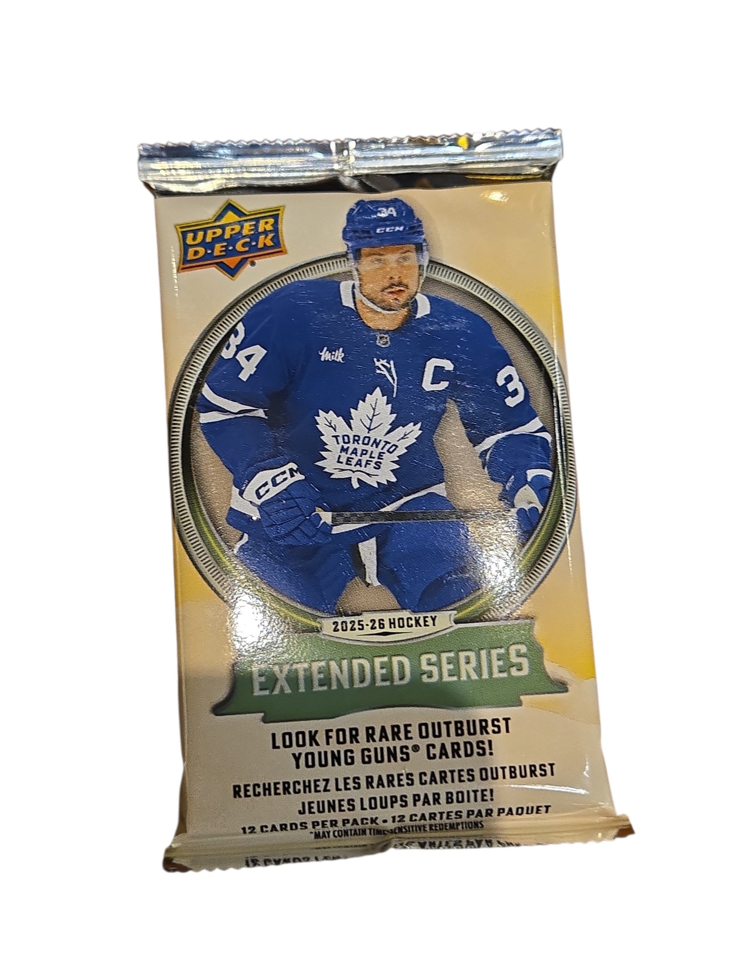 NHL Hockey Cards Extended Series Upper Deck 2025-26 Blaster Box (Single)