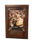 NHL Collectible Plaque with Card 4x6 Pro Set North Stars Mario Lemieux Penguins