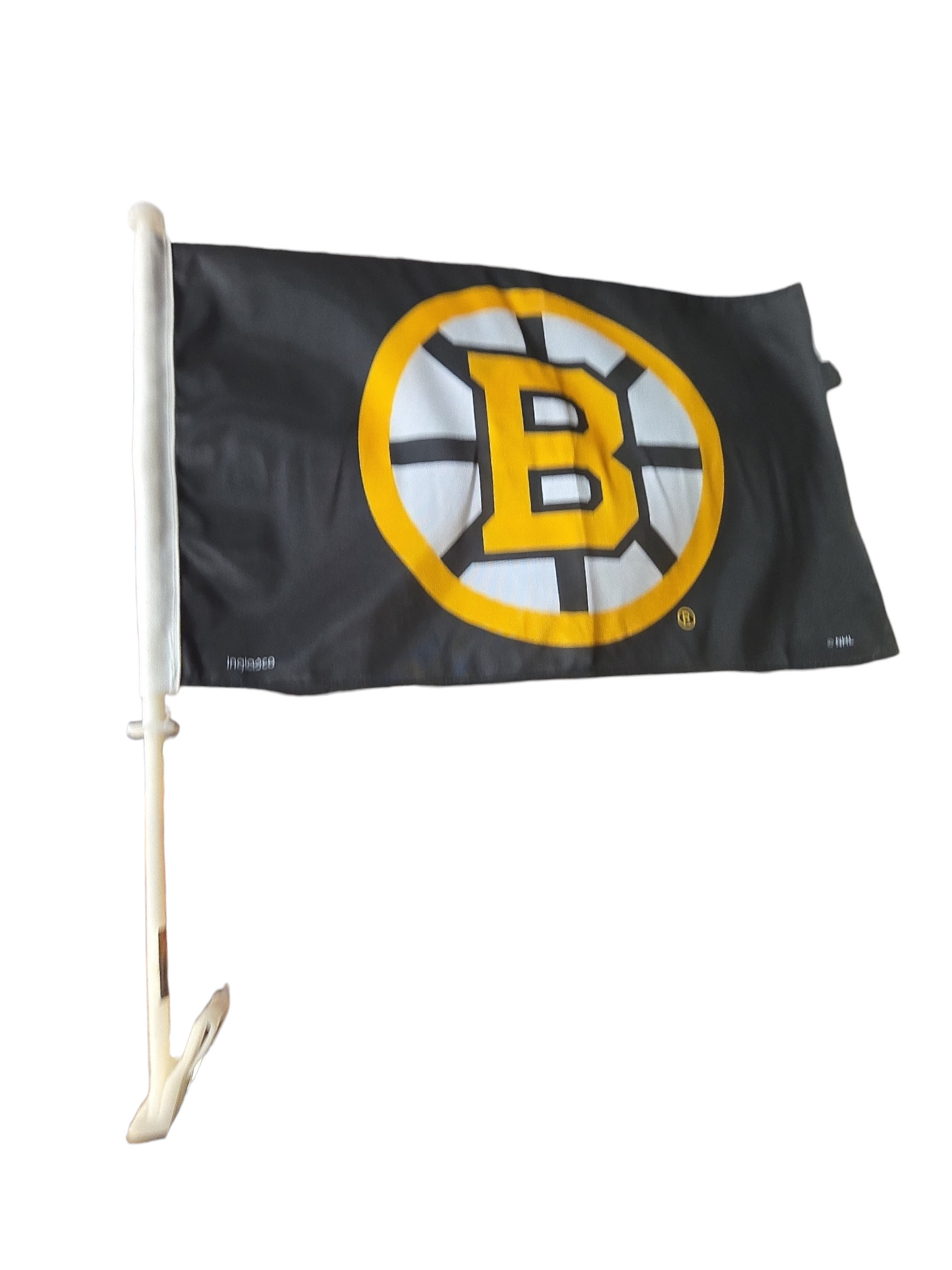 NHL Car Flag 11x15 Bruins (New Logo)