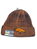 NFL Knit Hat 2026 Sideline Cuffed Beanie Broncos