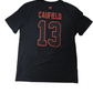 NHL Player T-Shirt Authentic Stack Cole Caufield Canadiens (Black)