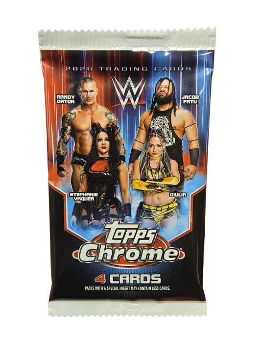Topps Chrome WWE Single Pack