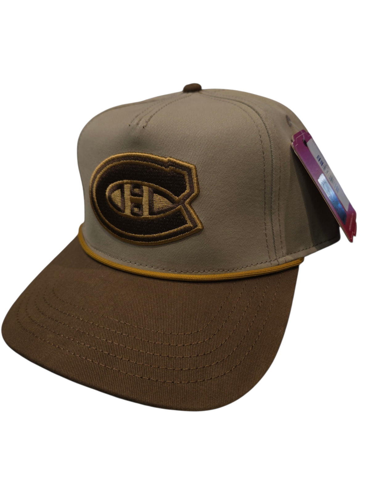 NHL Hat Adjustable Snapback Structured Scottie Tonal Canadiens