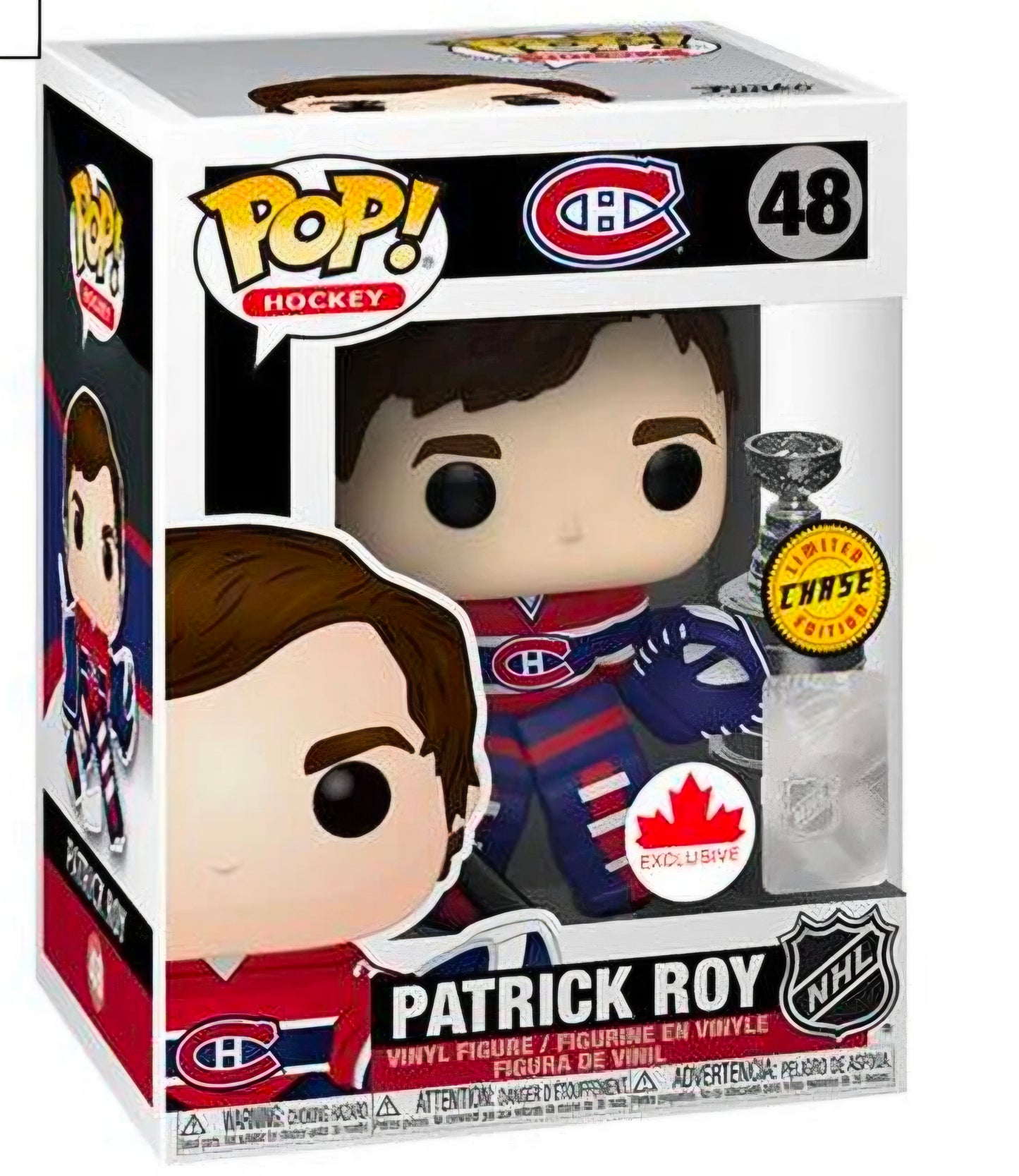 NHL Vintage Player Pop! Figure Patrick Roy Canadiens #48 (Chase) RARE!