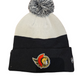 NHL Knit Hat Authentic Pro Rink Cuffed with Pom Home Ice Senators