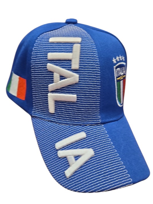 Country Hat 3D Italy (Blue)