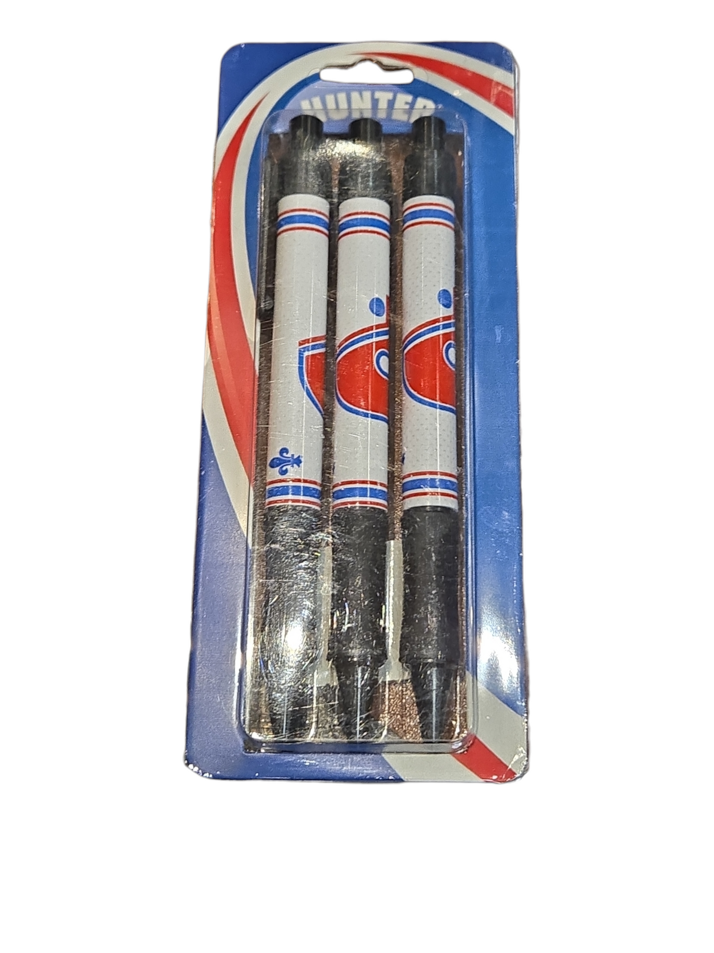 NHL Pen Soft Grip Set Nordiques (3 Pack)