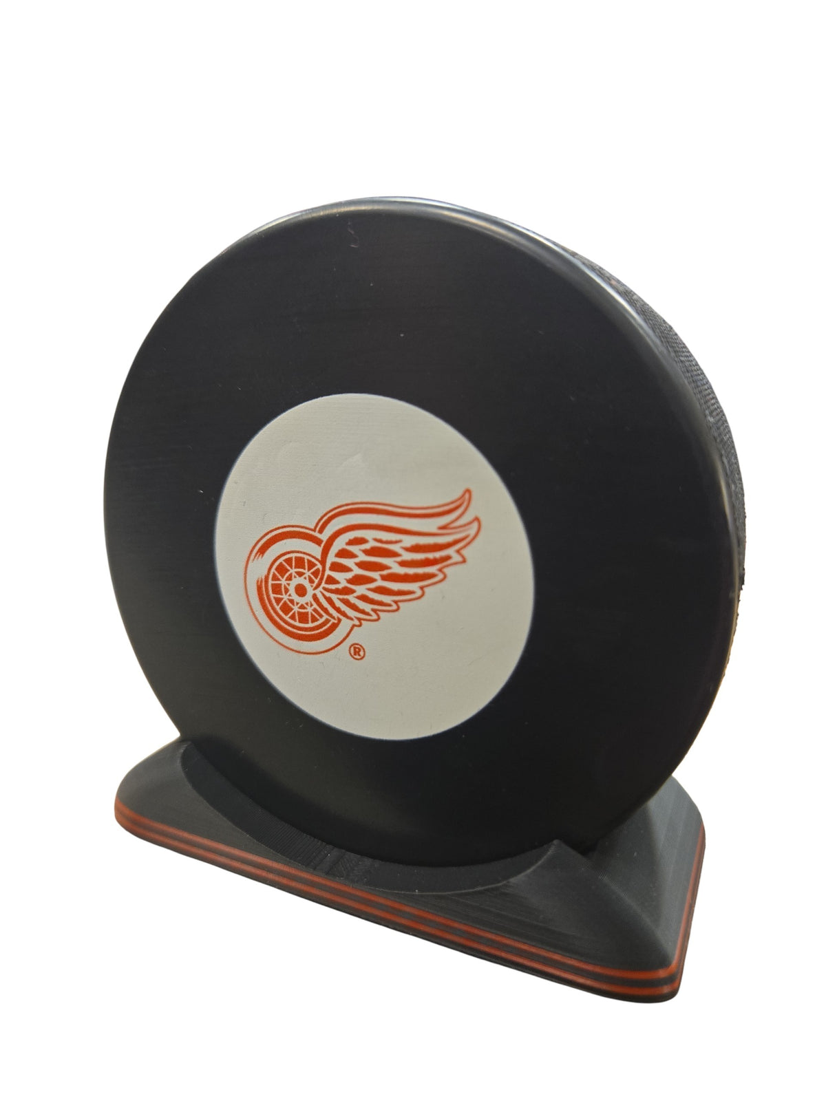 Puck Display Stand Red , Black