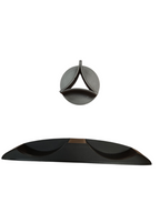 Puck Display Stand 3 Pucks Black