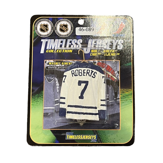 NHL Vintage Player Ceramic Magnet Gary Roberts Maple Leafs