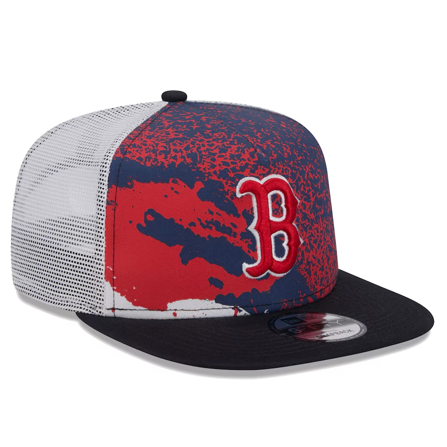 MLB Hat 950 Snapback Court Sport A-Frame Red Sox