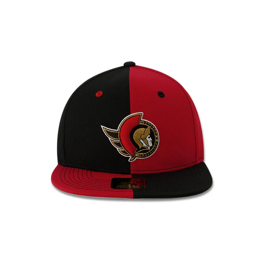 NHL Hat Snapback Pin Wheel Senators