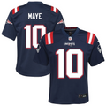 NFL Youth Player Game Jersey Home Drake Maye Patriots