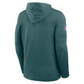 NFL Dri-FIT Long Sleeve Hoodie 2025 Sideline Pure Fury Eagles