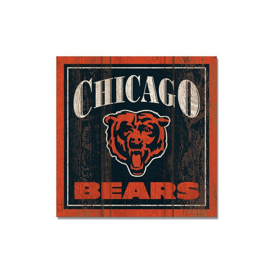 NFL Wooden Magnet 3x3 Bears
