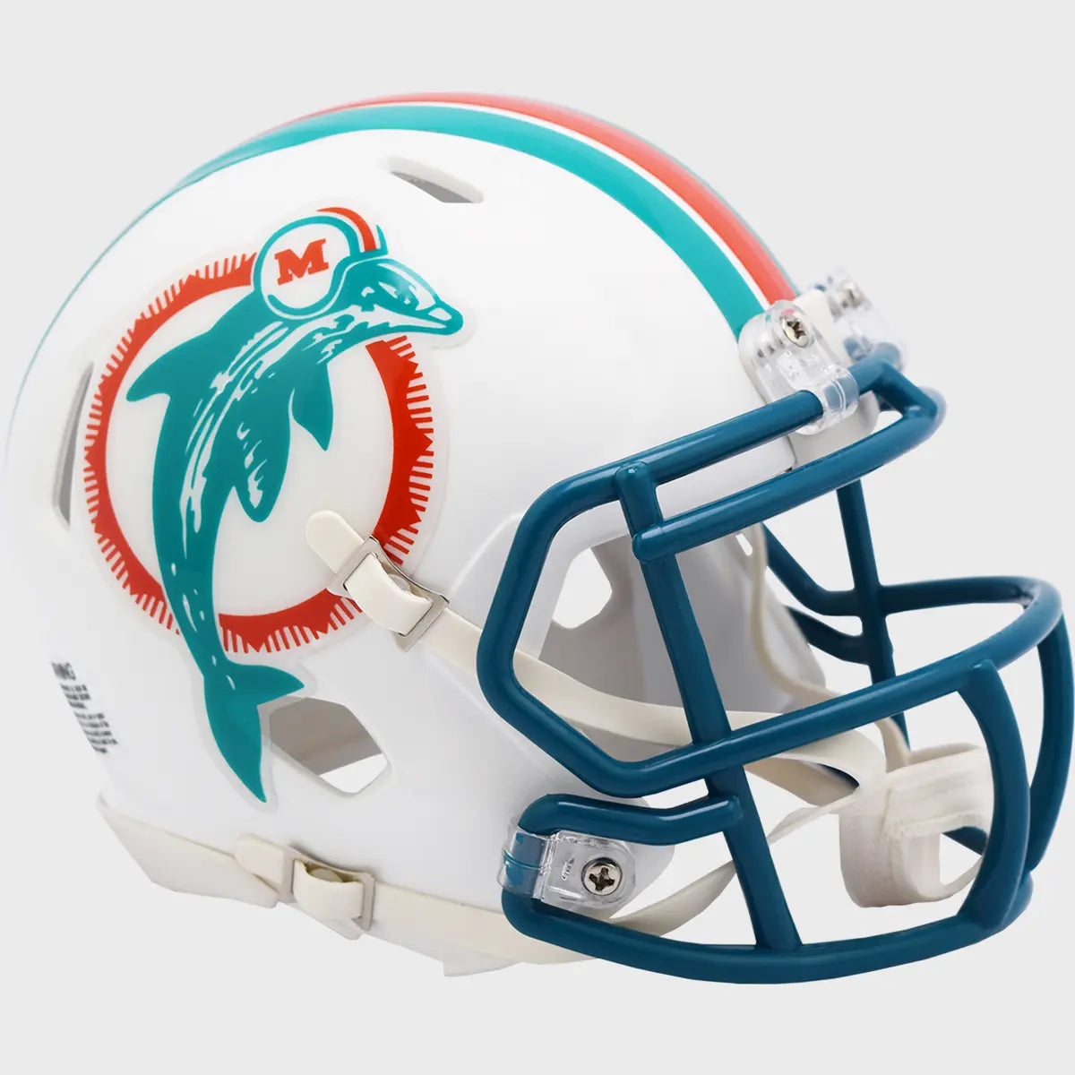 NFL Mini Helmet Speed Throwback 1980-1996 Dolphins