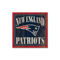 NFL Wooden Magnet 3x3 Patriots