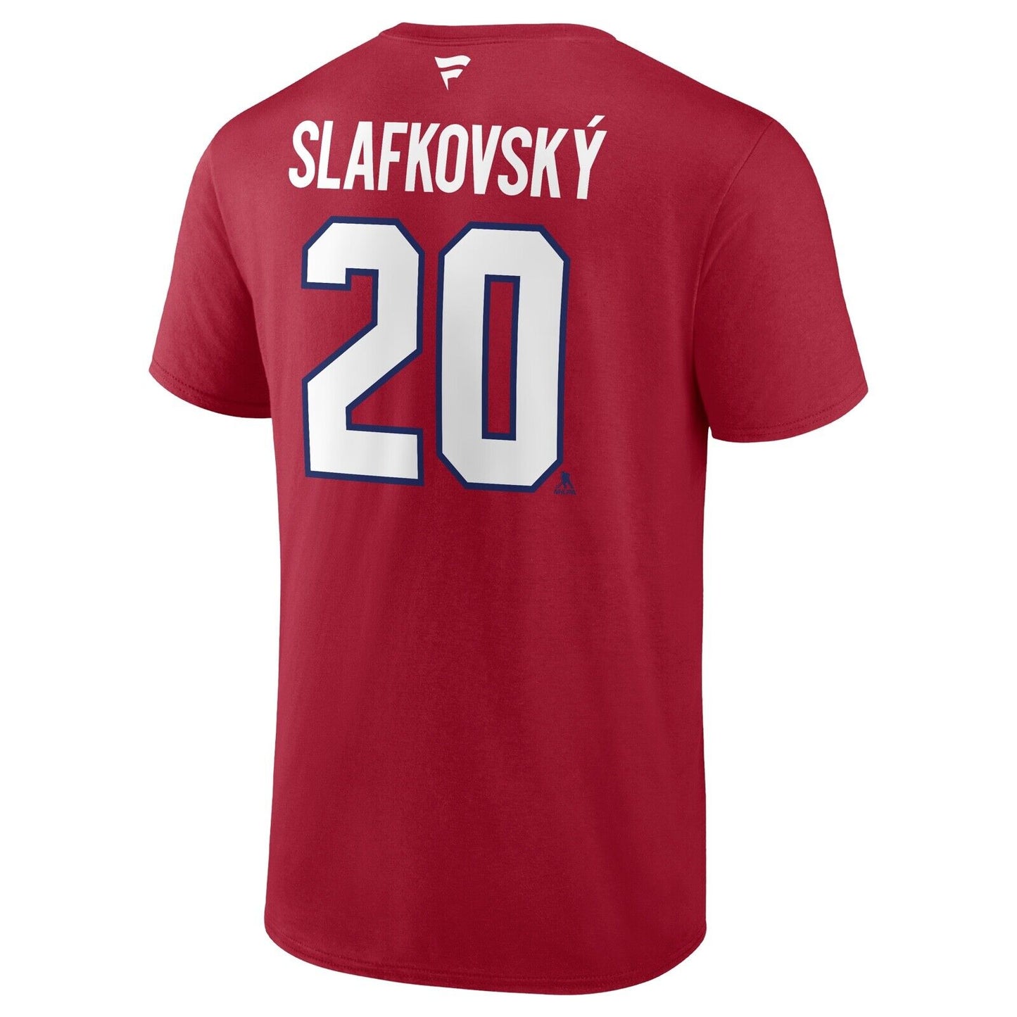 NHL Player T-Shirt Authentic Stack Juraj Slafkovský Canadiens (Red)