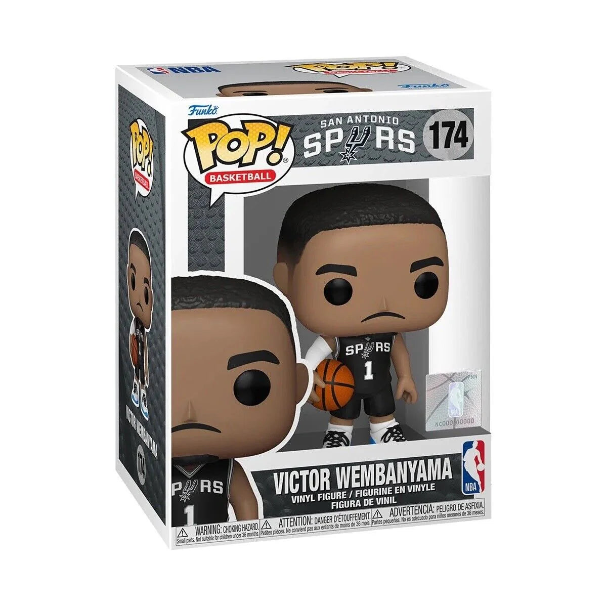 NBA Player Pop! Figure Victor Wembanyama Spurs #174