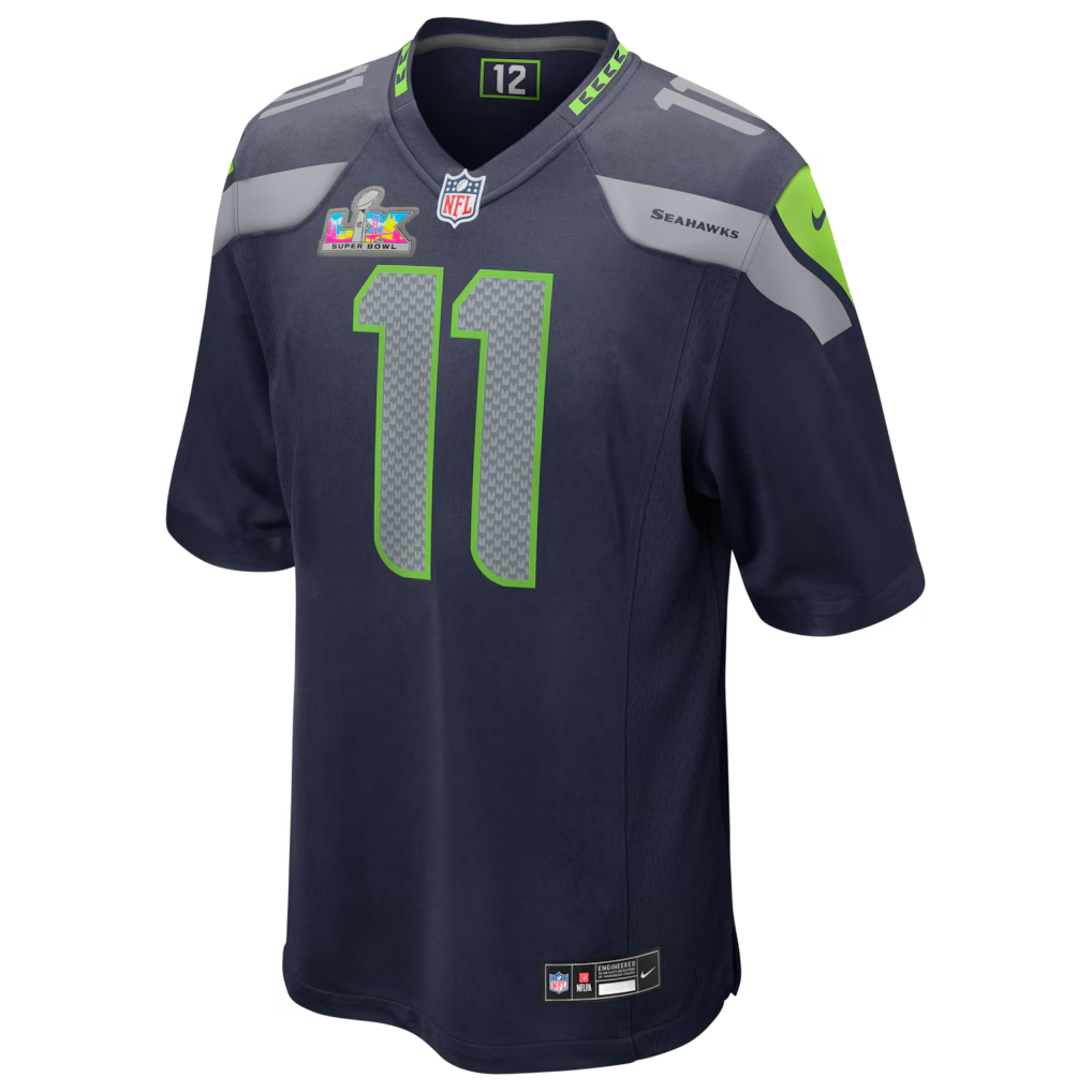NFL Player Game Jersey Super Bowl LX Jaxon Smith-Njigba Seahawks