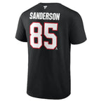 NHL Player T-Shirt Authentic Stack Jake Sanderson Senators