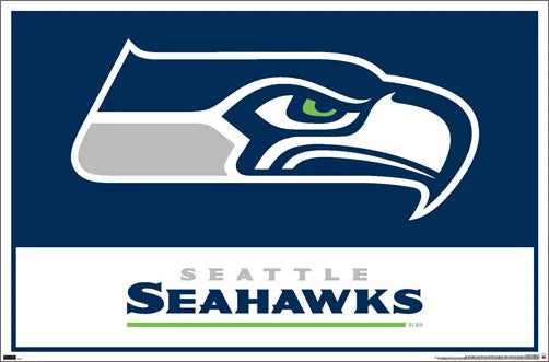 NFL Wall Poster Logo Seahawks