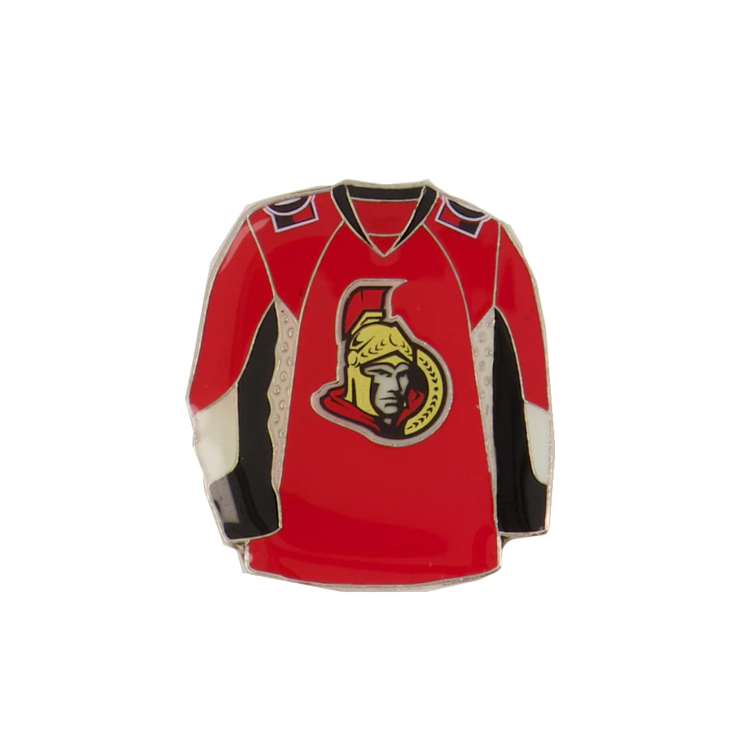 NHL Lapel Pin Jersey Home Sticky Back Senators (2007/08-2019/20 Logo)