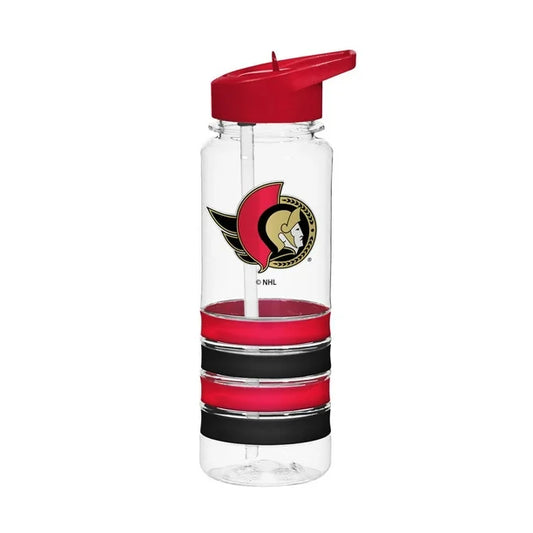 NHL Water Bottle 25oz. Banded Senators