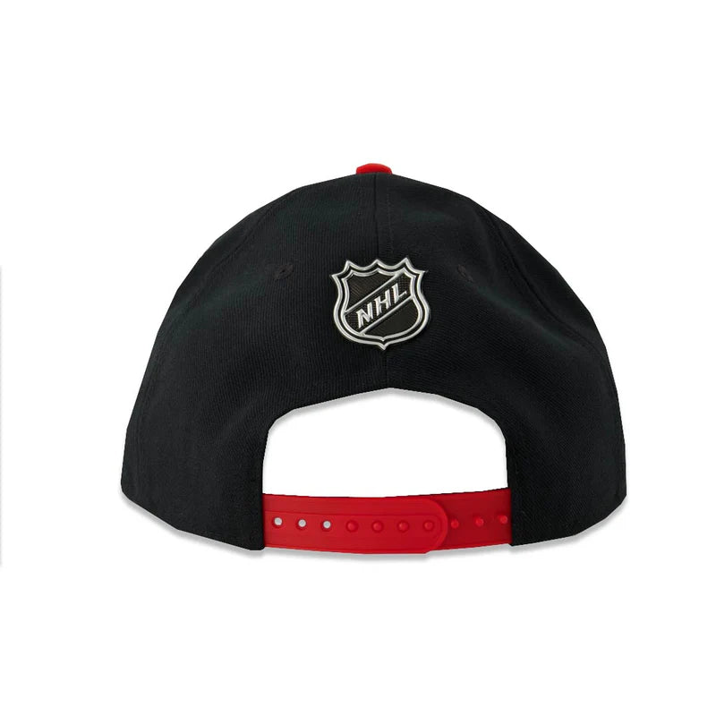 NHL Hat Snapback Authentic Pro Locker Room Square Visor Senators