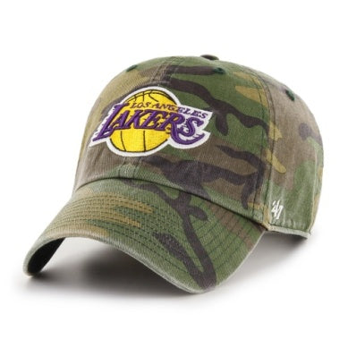 NBA Hat Clean Up Camo Lakers