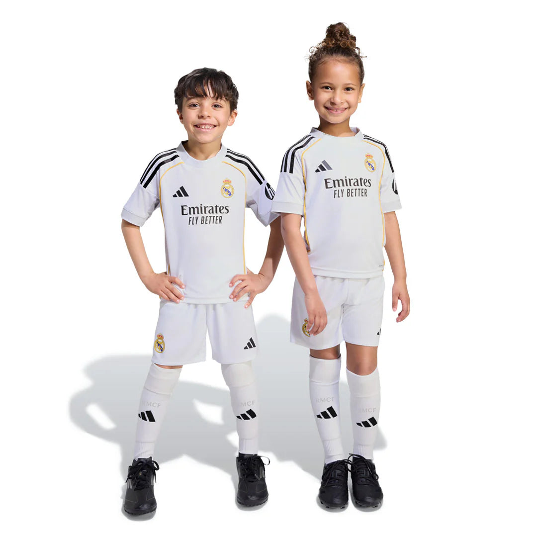 La Liga Kids Jersey Kit Home 2025-26 Real Madrid CF