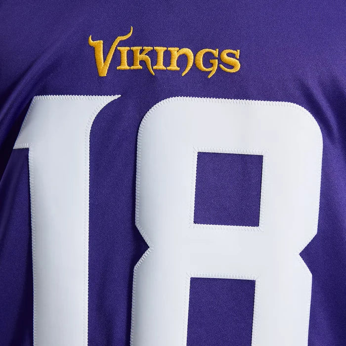 NFL Player Vapor F.U.S.E. Limited Sewn Jersey Home Justin Jefferson Vikings