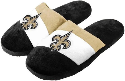 NFL Slippers Big Logo Saints