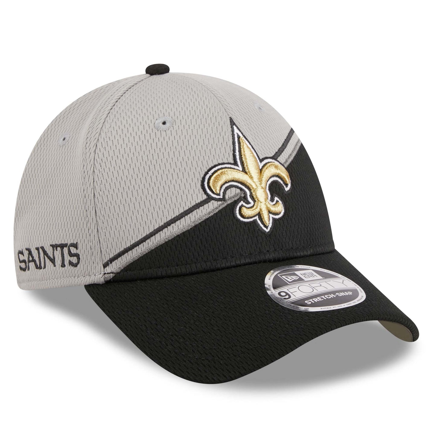 New Orleans Saints NFL Sideline Home Black 39THIRTY Cap