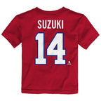 NHL Infant/Toddler T-Shirt Player Nick Suzuki Canadiens