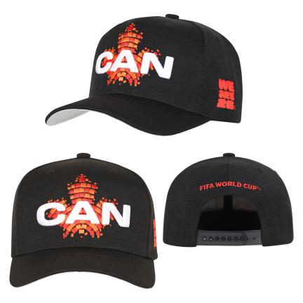 Canadian Soccer Association 2026 FIFA World Cup Hat Pro-Crown Snapback Team Canada