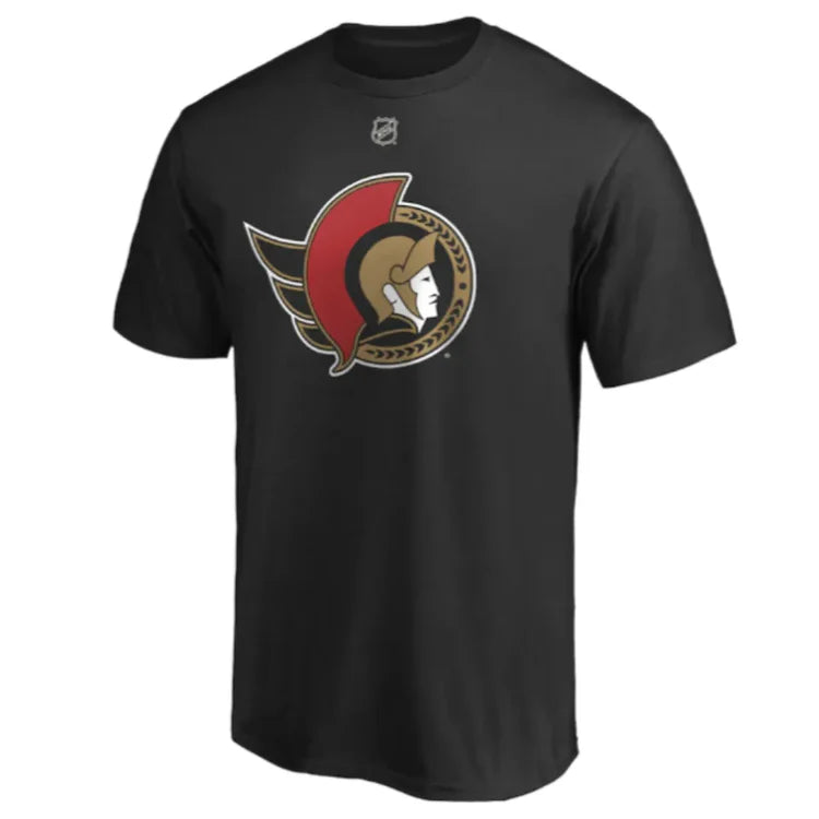 NHL Player T-Shirt Authentic Stack Jake Sanderson Senators