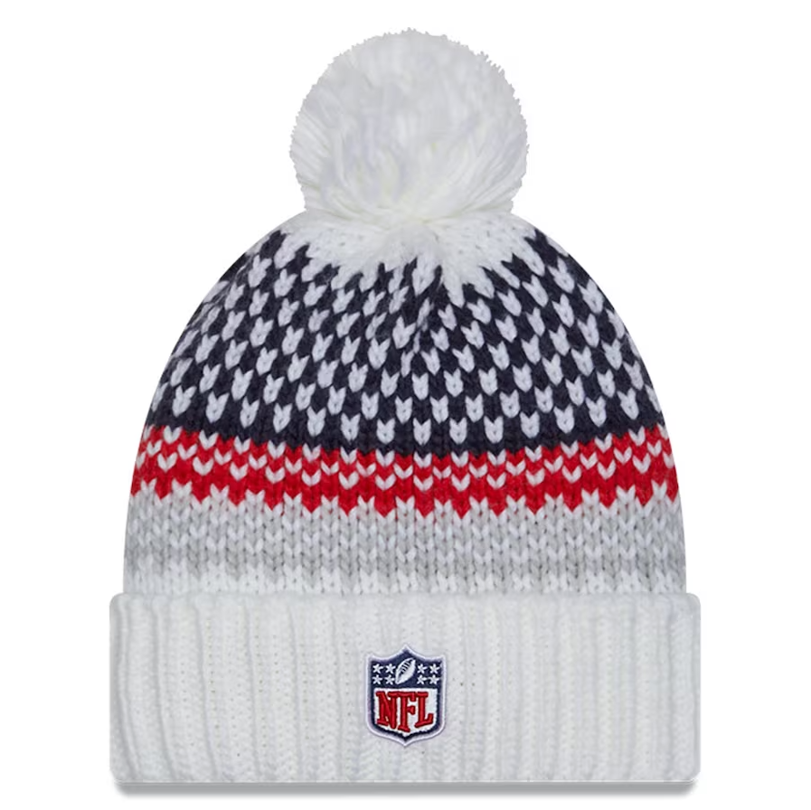 NFL Ladies Knit Hat Sideline 2023 Patriots