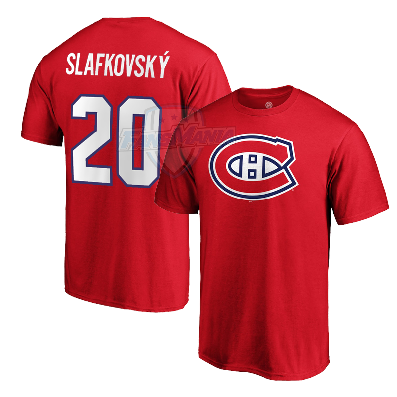 NHL Youth Player T-Shirt Juraj Slafkovsky Canadiens