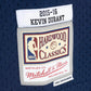 NBA Hardwood Classics Player 2015-16 Swingman Jersey Kevin Durant Thunder (Navy)