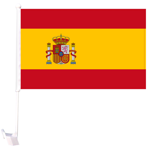 Country Car Flag Spain