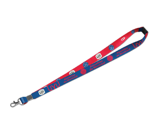 CFL Lanyard Sublimated Alouettes