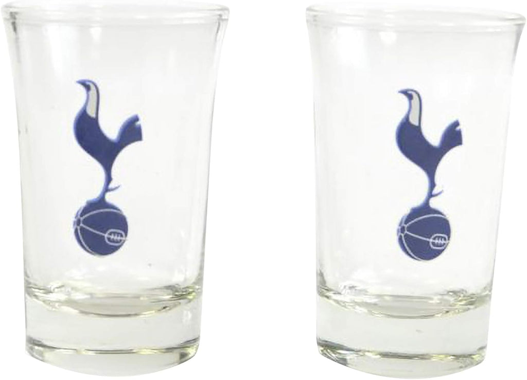 EPL 2Pc Shot Glass Set Tottenham Hotspur FC