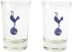 EPL 2Pc Shot Glass Set Tottenham Hotspur FC