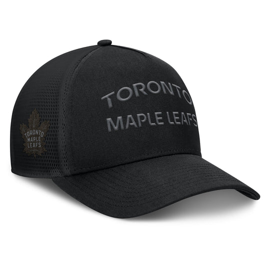 NHL Hat Authentic Pro Rink Road Trucker Adjustable Maple Leafs