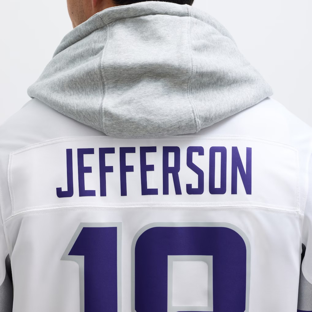 NFL Player F.U.S.E. Limited Jersey Vapor Alternate White Justin Jefferson Vikings