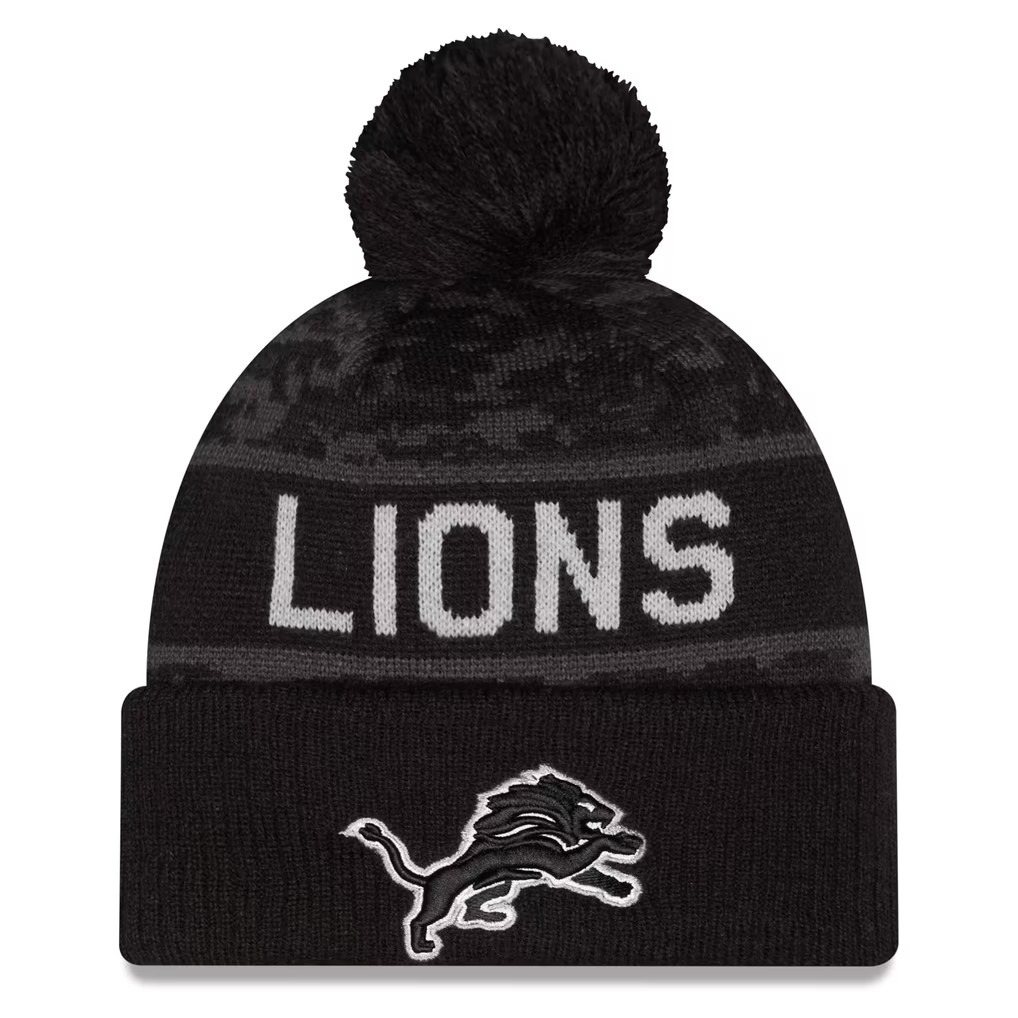 NFL Knit Hat Salute to Service 2026 Lions
