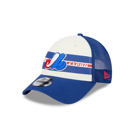 MLB Hat 940 Trucker Teamstripes E1 Expos